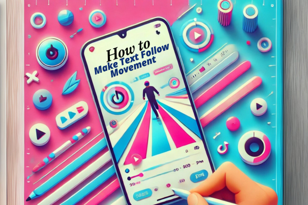 How to Make Text Follow Movement